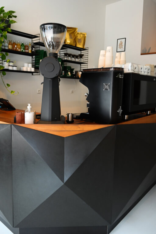 The custom made bar